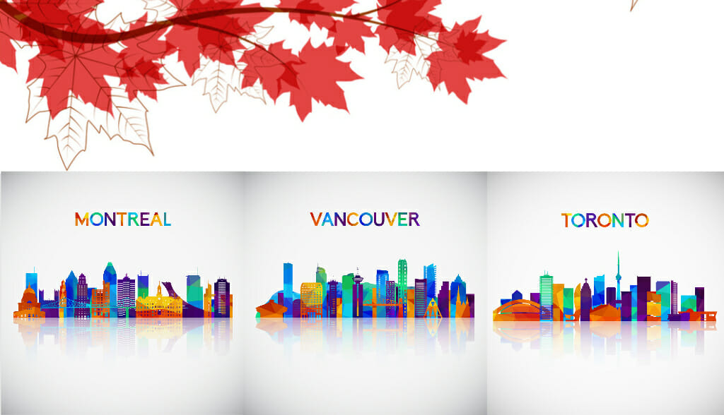 مقایسه سه شهر مونترال ،ونکوور و تورنتو در کانادا