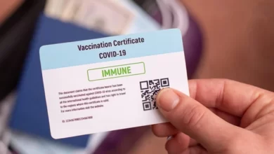 کارت واکسن قلابی