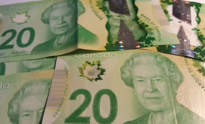 ملکه الیزابت و اسکناس 20 دلاری کانادا